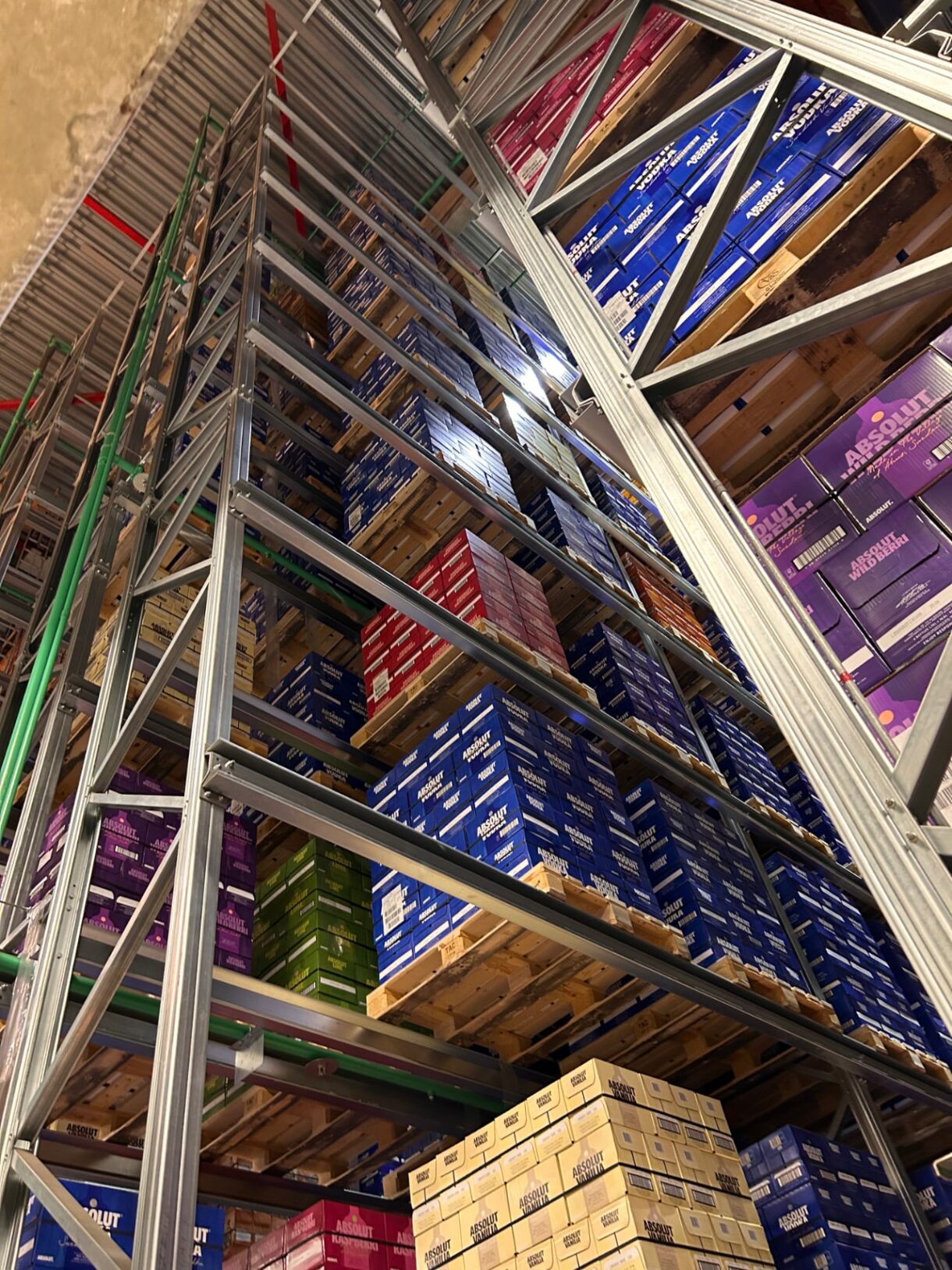 Warehouse stacks