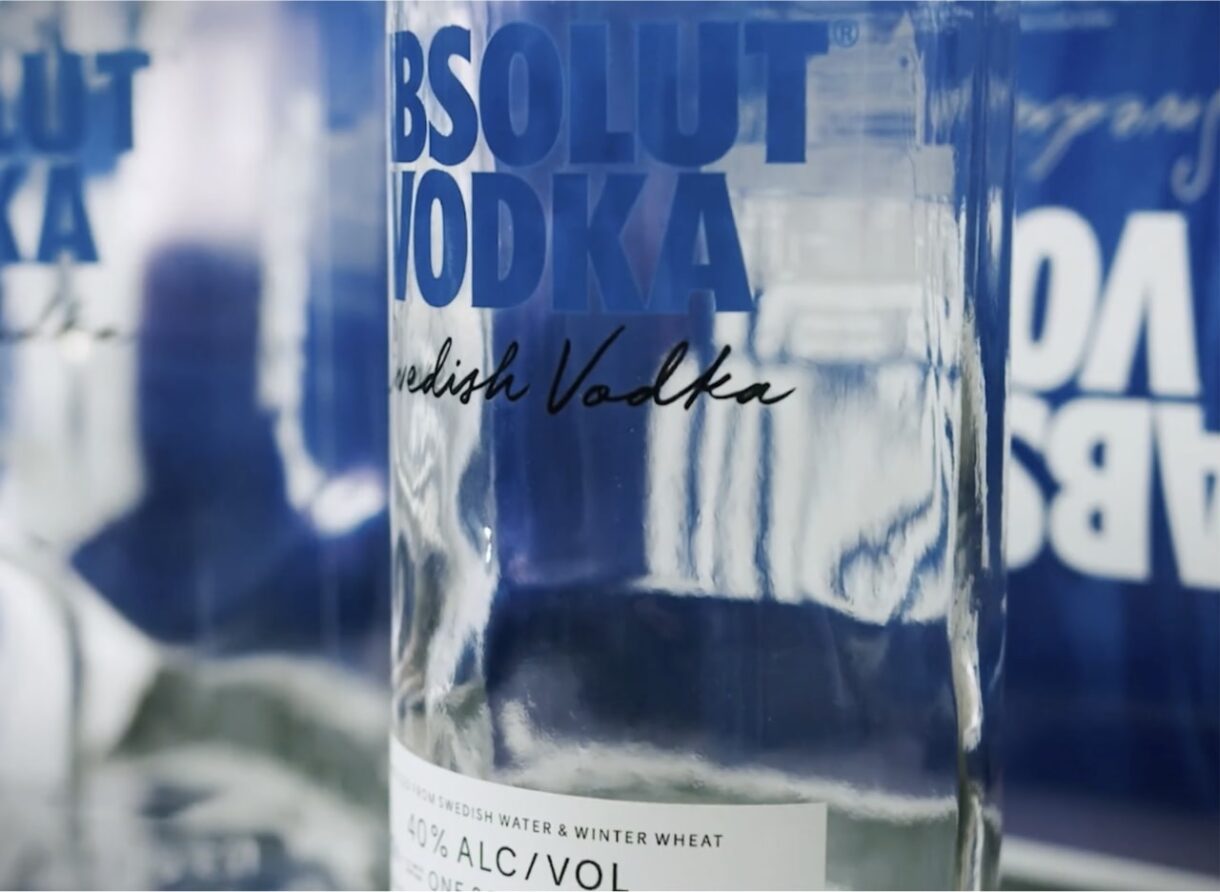 Absolut Vodka bottle