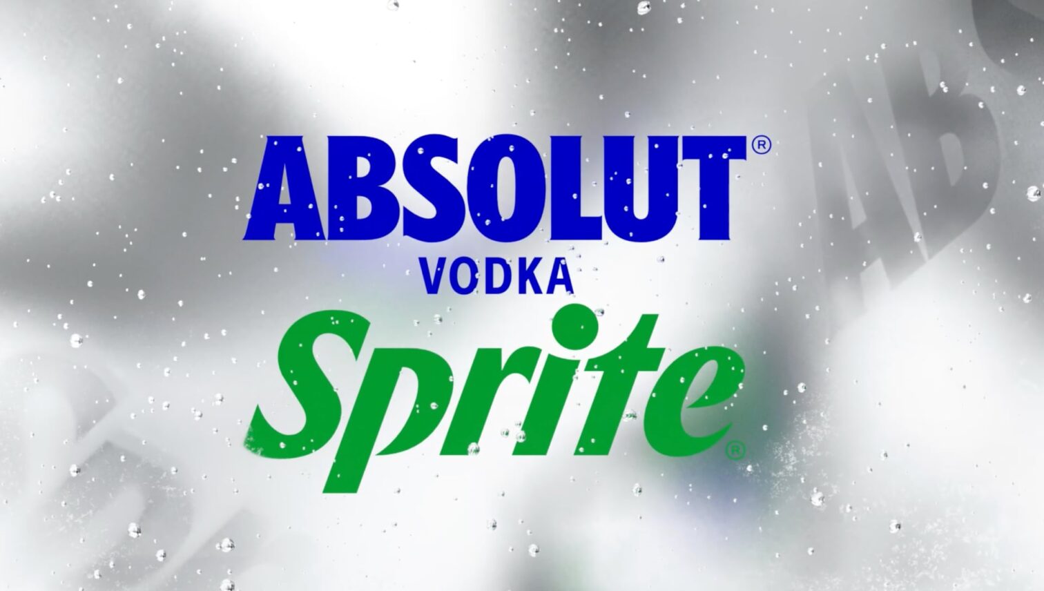Absolut Vodka & SPRITE The art of seamlessly bringing together two