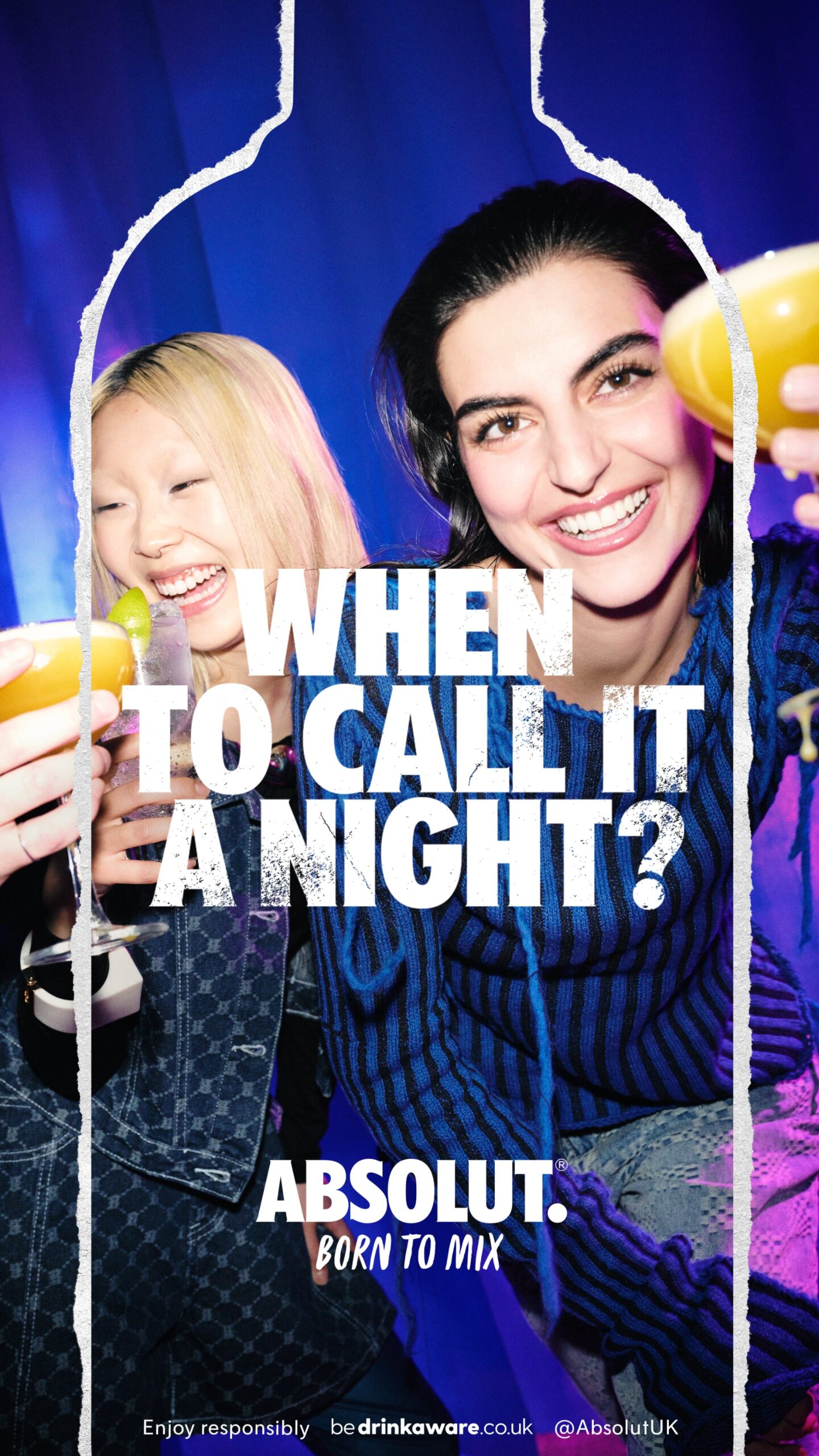 Promotional material for "When to call it a night"