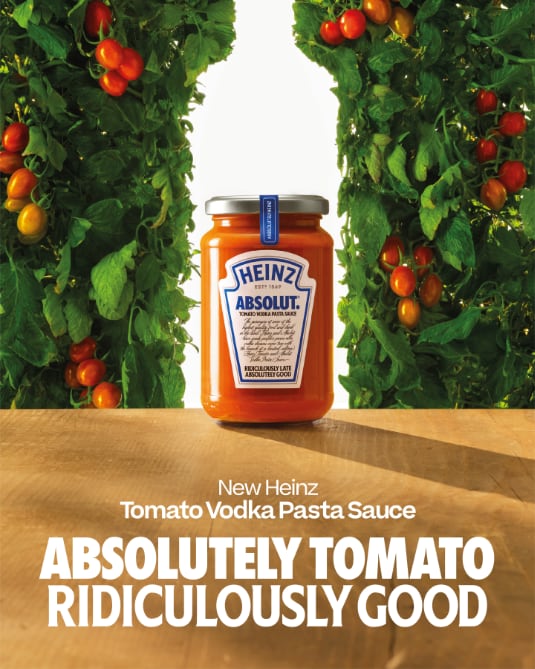 Heinz and Absolut collaboration