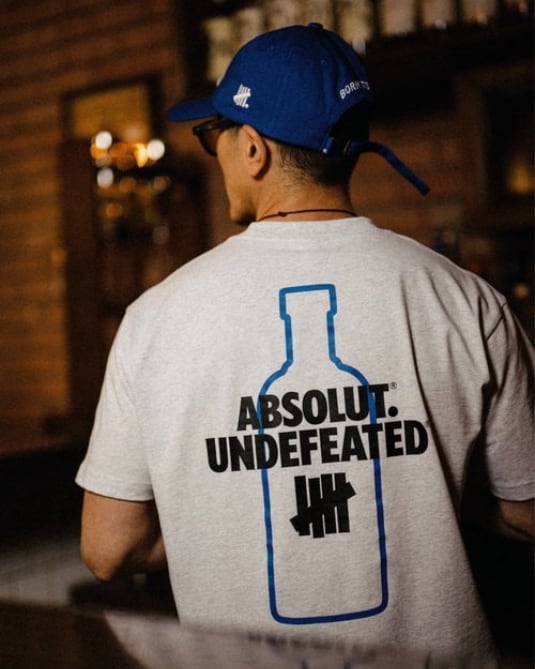 Absolut Undefeated t-shirt