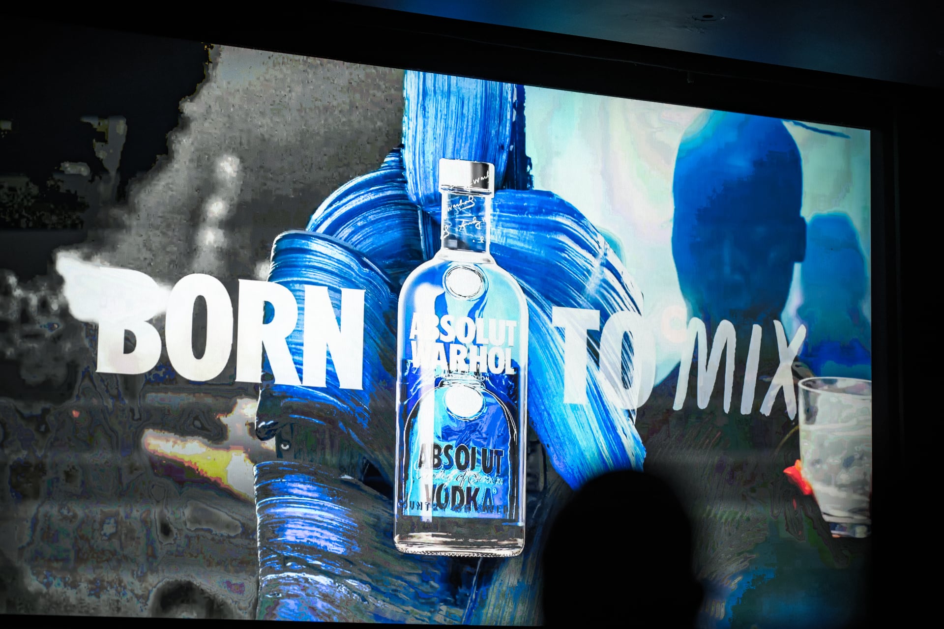 Still from ad campaign commercial Absolut Warholm