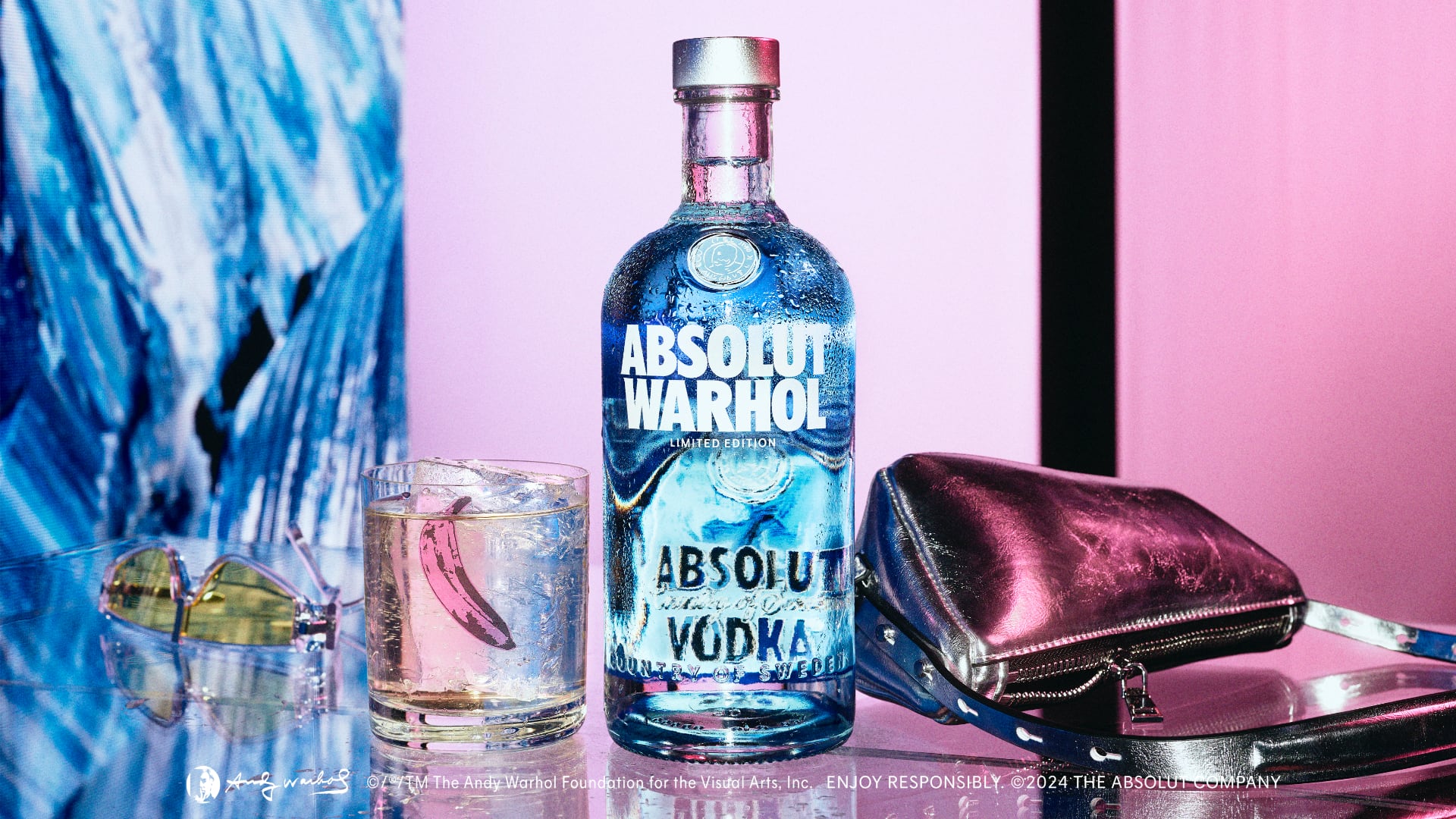 Image of the Absolut Warhol campaign