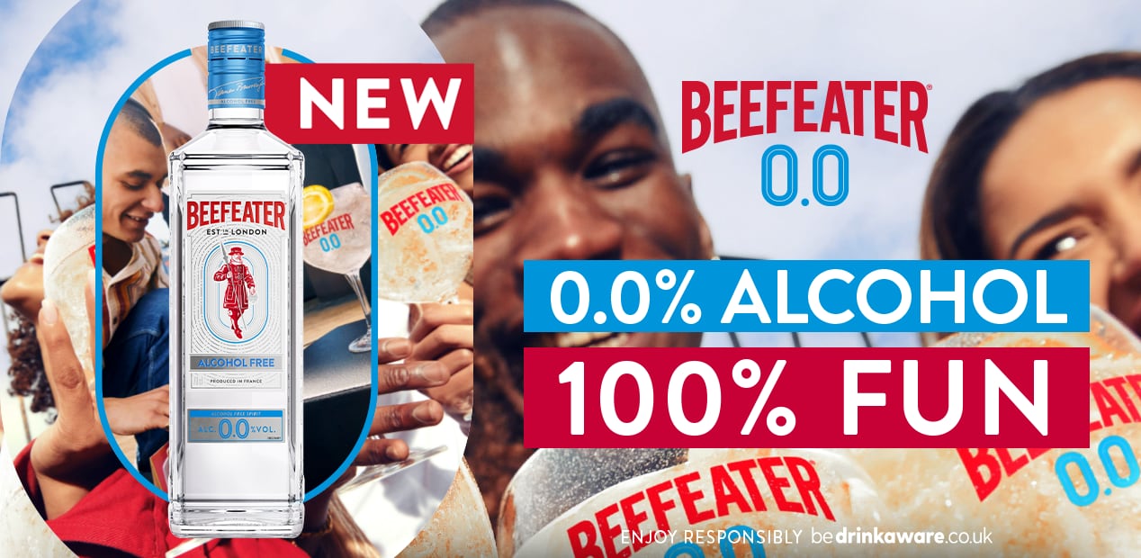 Campaign image of Beefeater 0.0