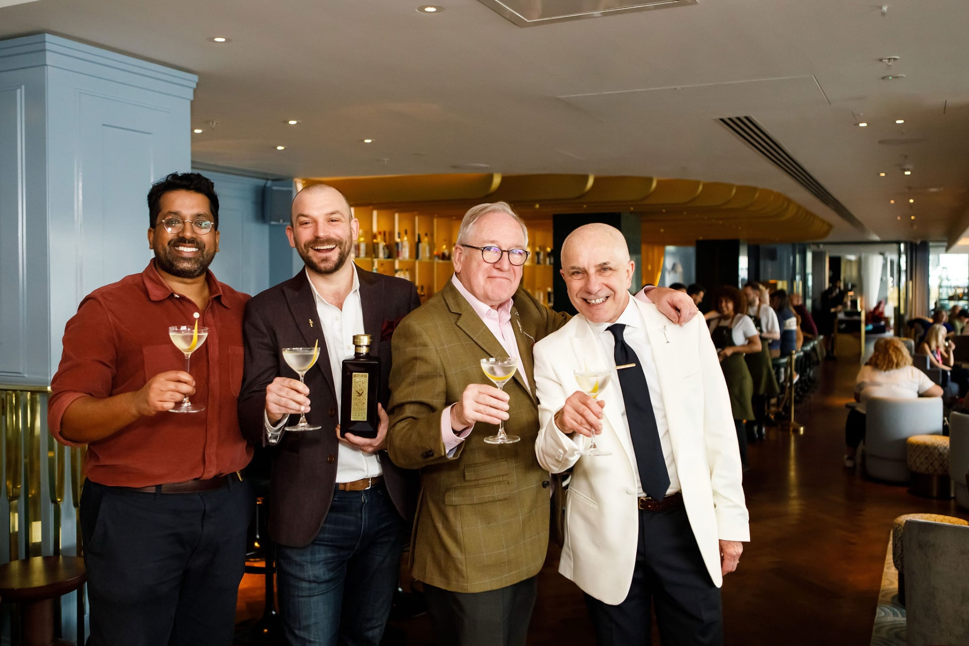 Image of Ryan Chetiyawardana, Desmond Payne and Alessandro Palazzi (Dukes Hotel).