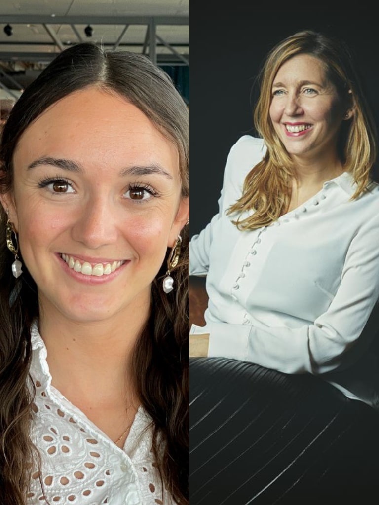 Charlotte Béchaz and Maria Prados Alvarez